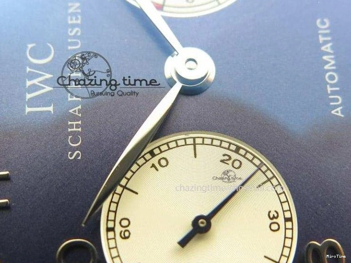 MIROTIME 0301 Portuguese Real PR IW500112 ZF 1:1 Laureus Edition On Black Leather Strap A Flexible 7369